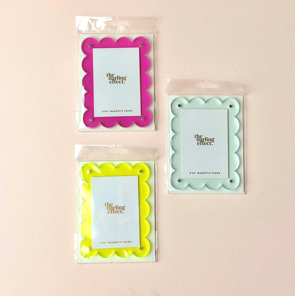 Mini Acrylic Magnetic Picture Frame