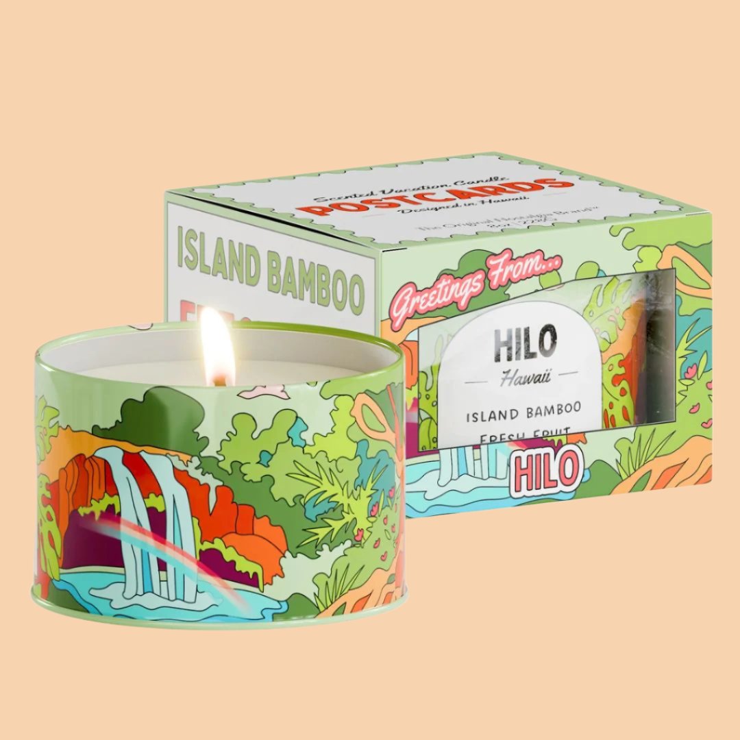 Hilo Hawaii Destination Candle