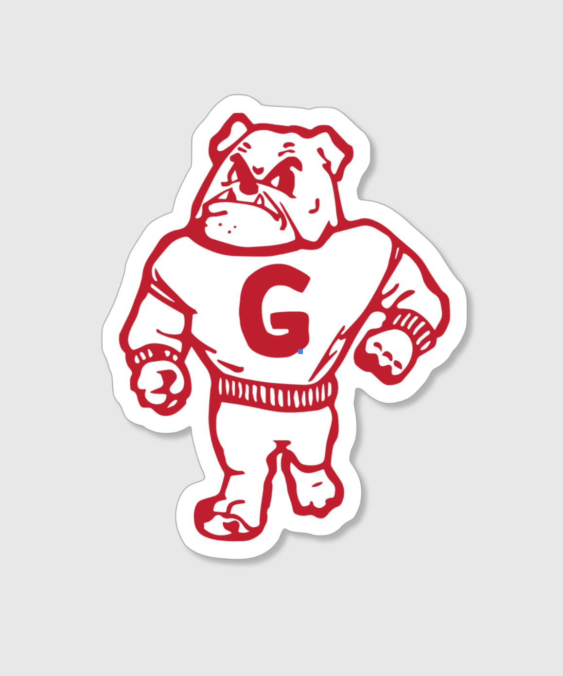 Vintage G Dawg Vinyl Sticker