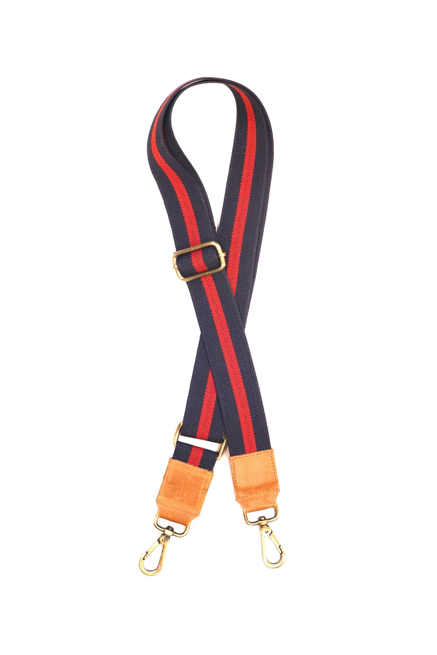 Bag Strap | Navy + Red