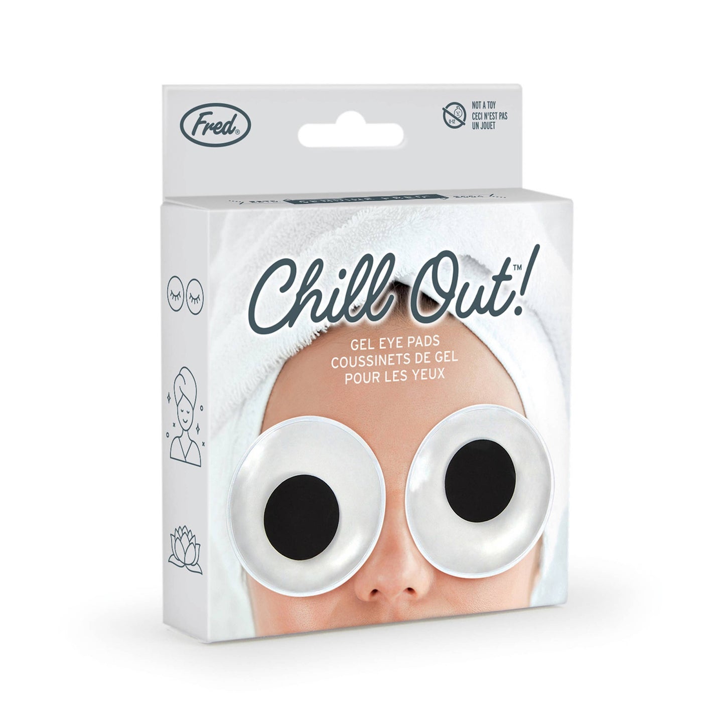 Chill Out Gel Eye Pads| Googly Eyes