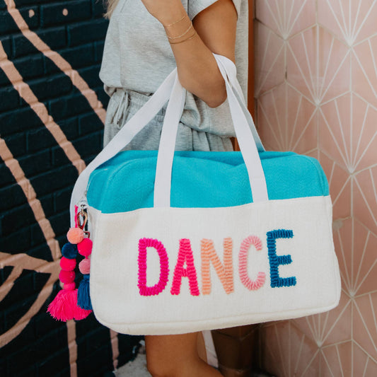 Large Dance Zipper Duffle Bag 