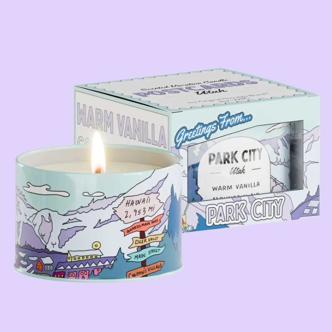 Park City Utah Destination Candle