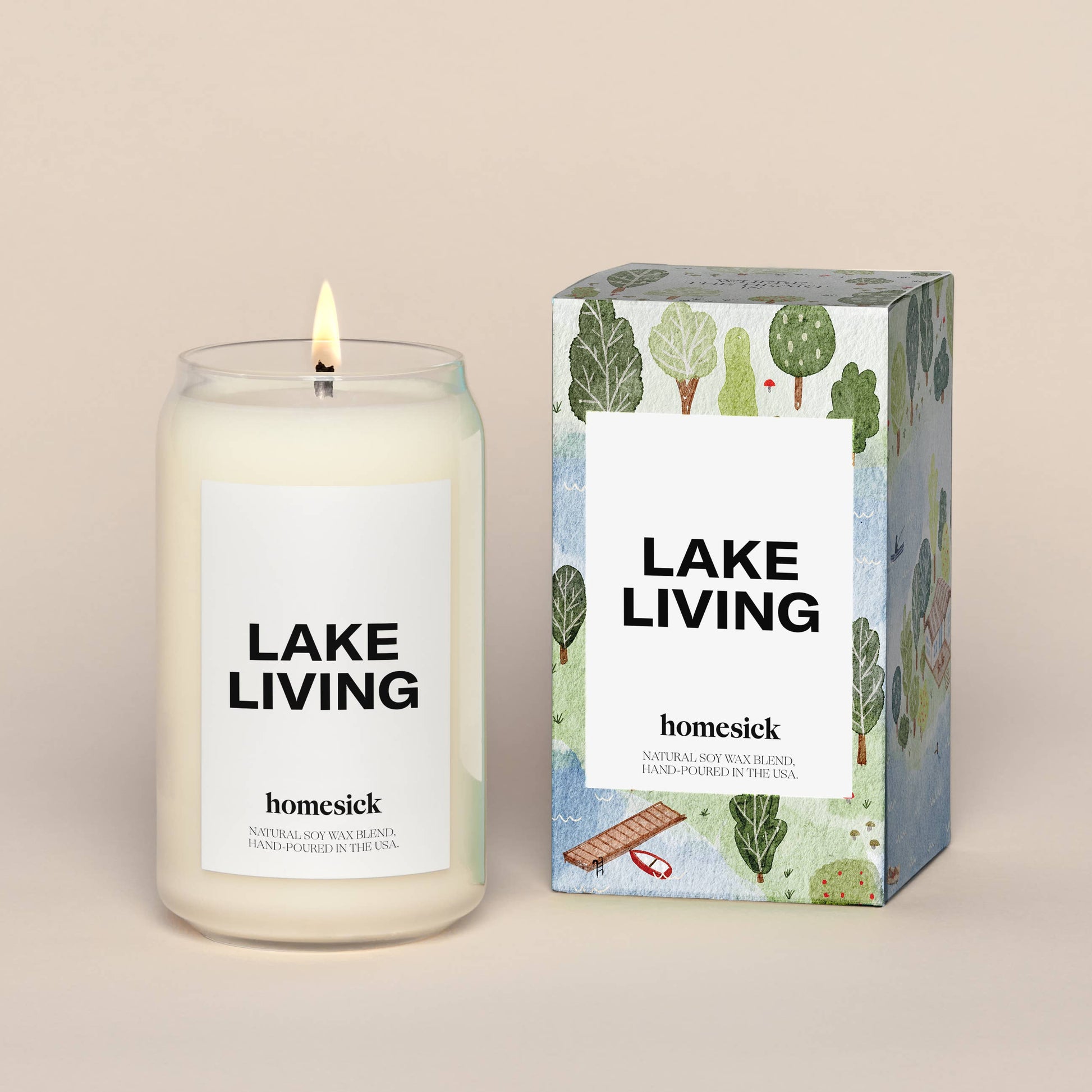 Homesick Lakel Living Candle