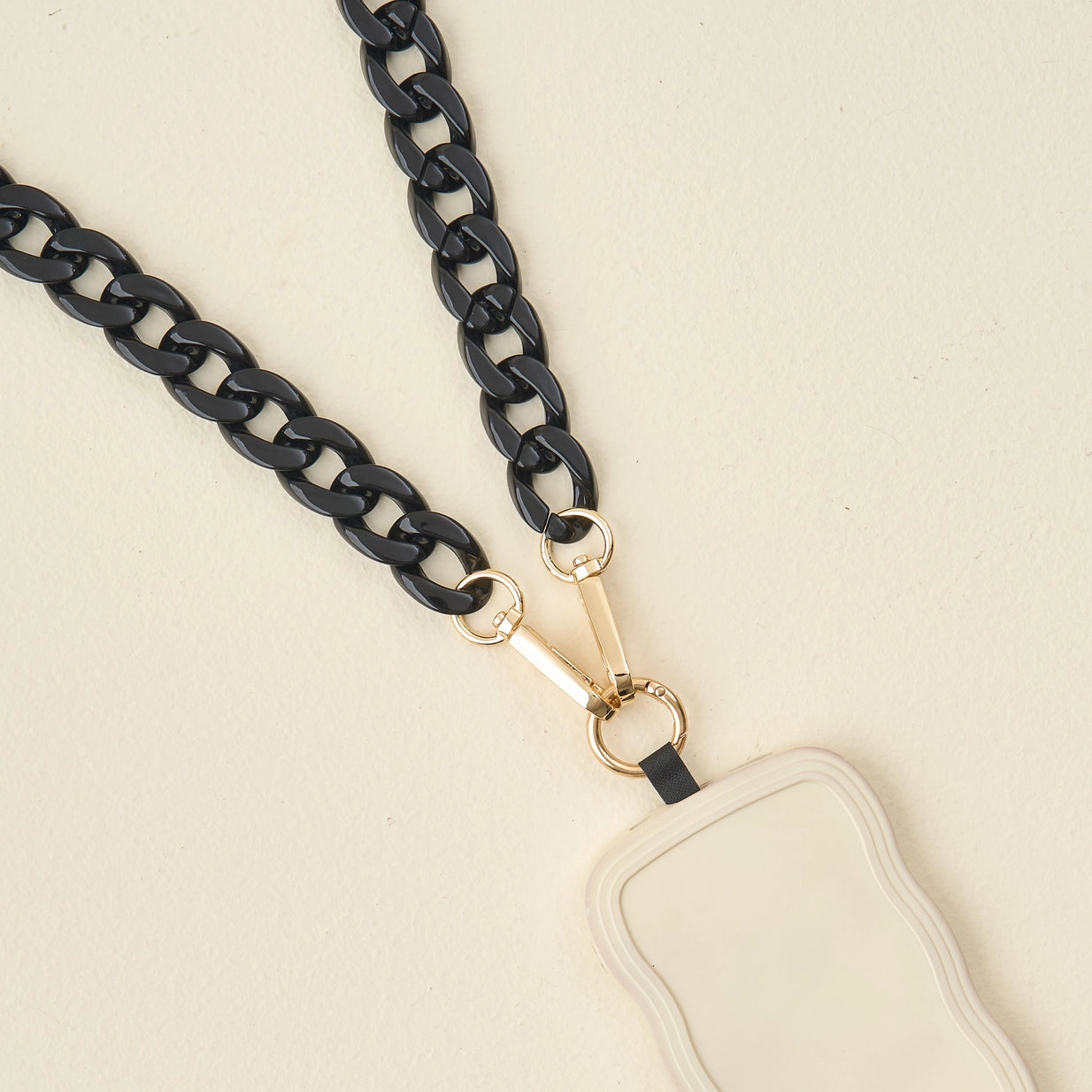 Hold the Phone Crossbody Chain | Clear