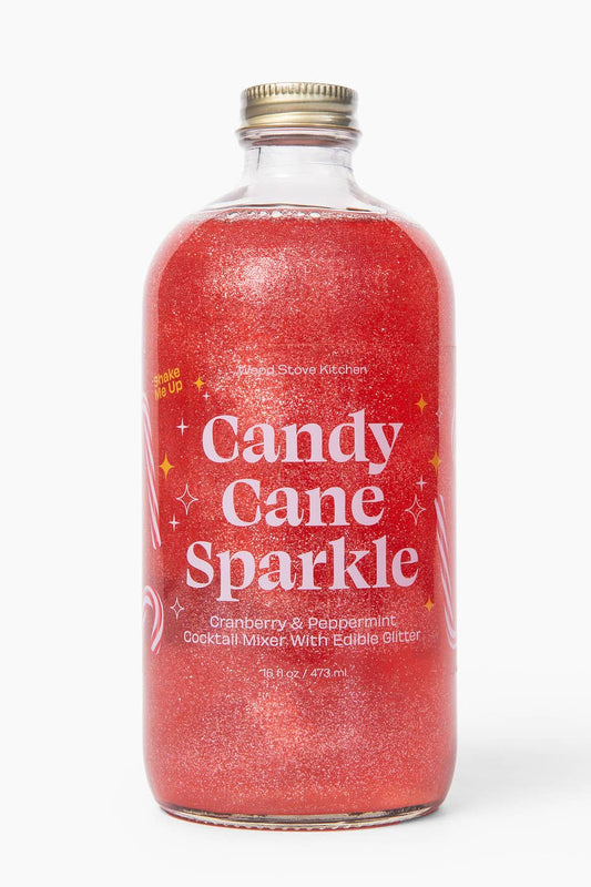 Candy Cane Sparkle Cocktail Mixer Edible Glitter