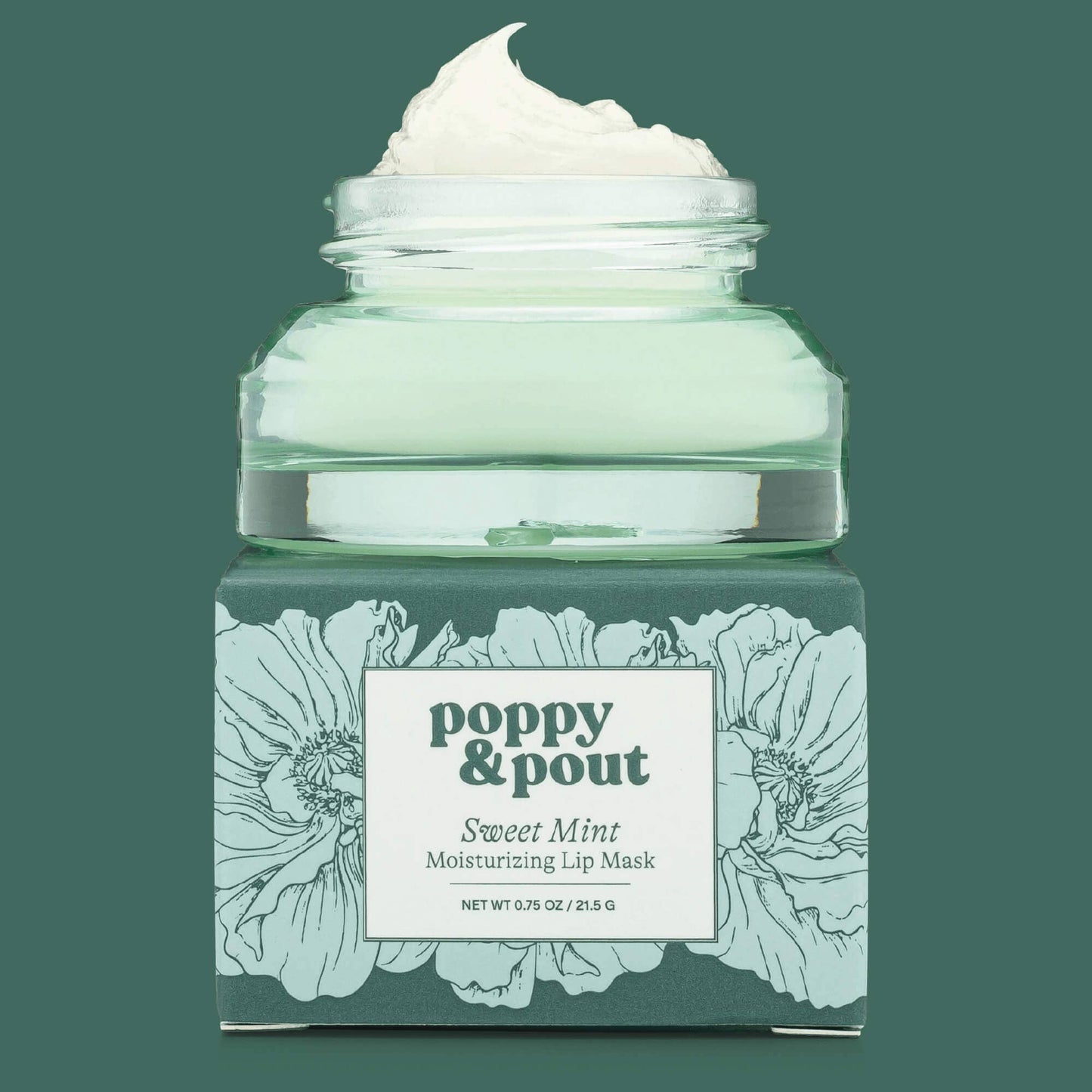 Poppy & Pout Sweet Mint Moisturizing Lip Mask