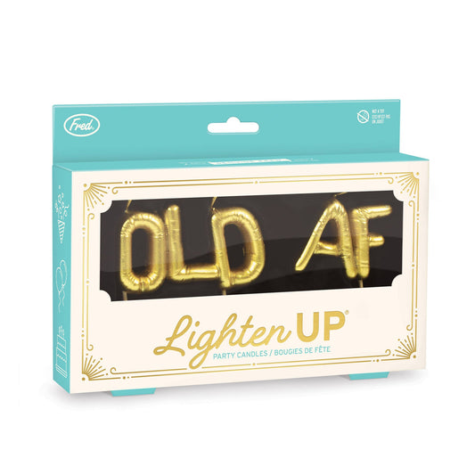 LIGHTEN UP Party Candles | Old AF