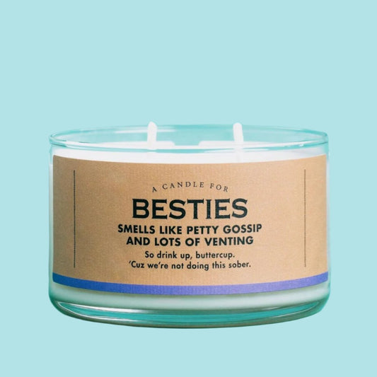 Besties Funny Candle 