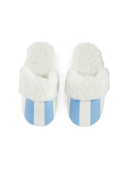 Helena Stripe Slippers