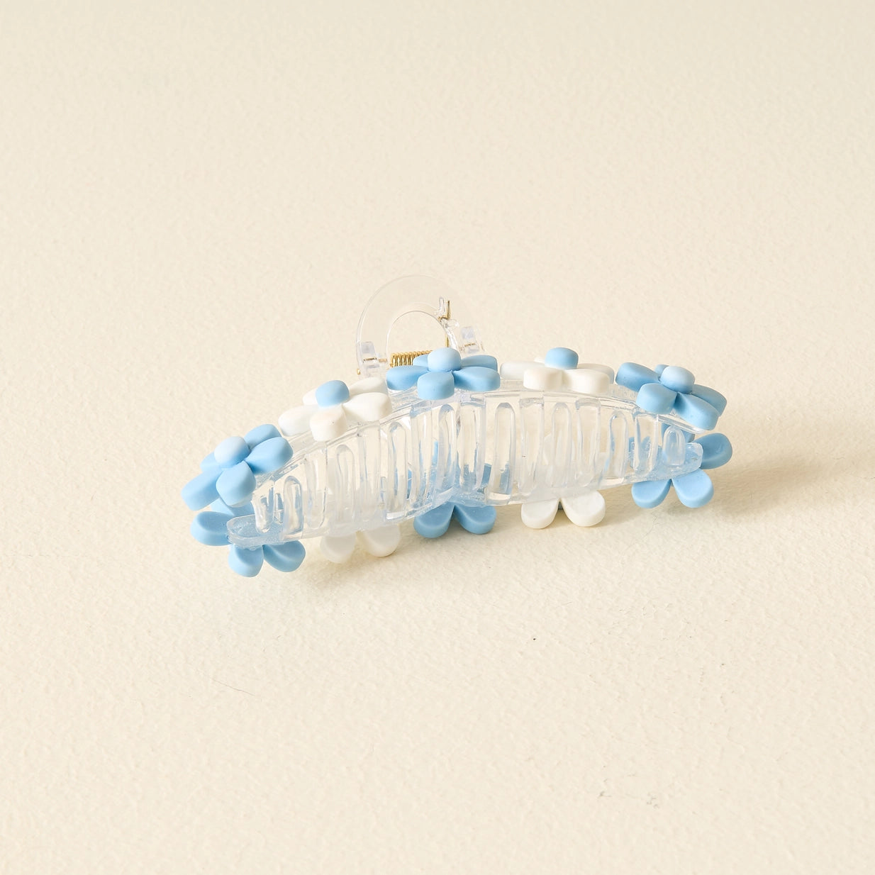 Daisy Claw Clip | Light Blue