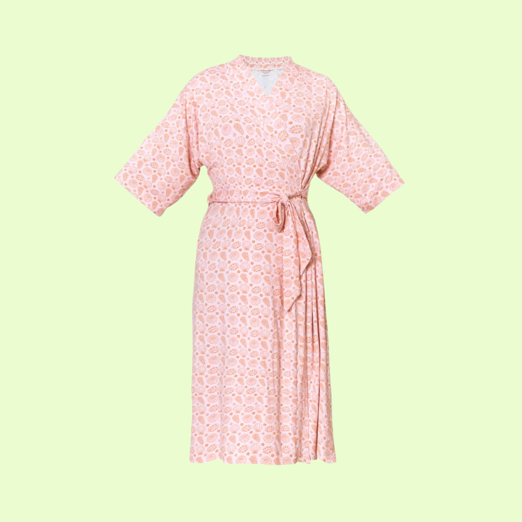 Coco Moon Shell-Abrate Women's bamboo Robe