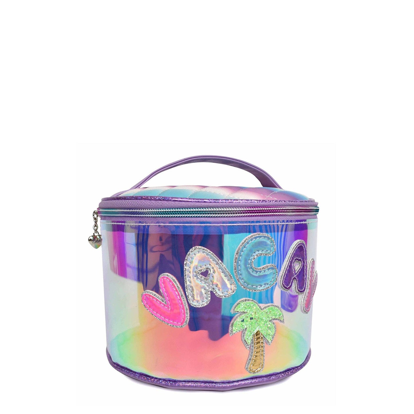 'Vacay' Round Glam Bag