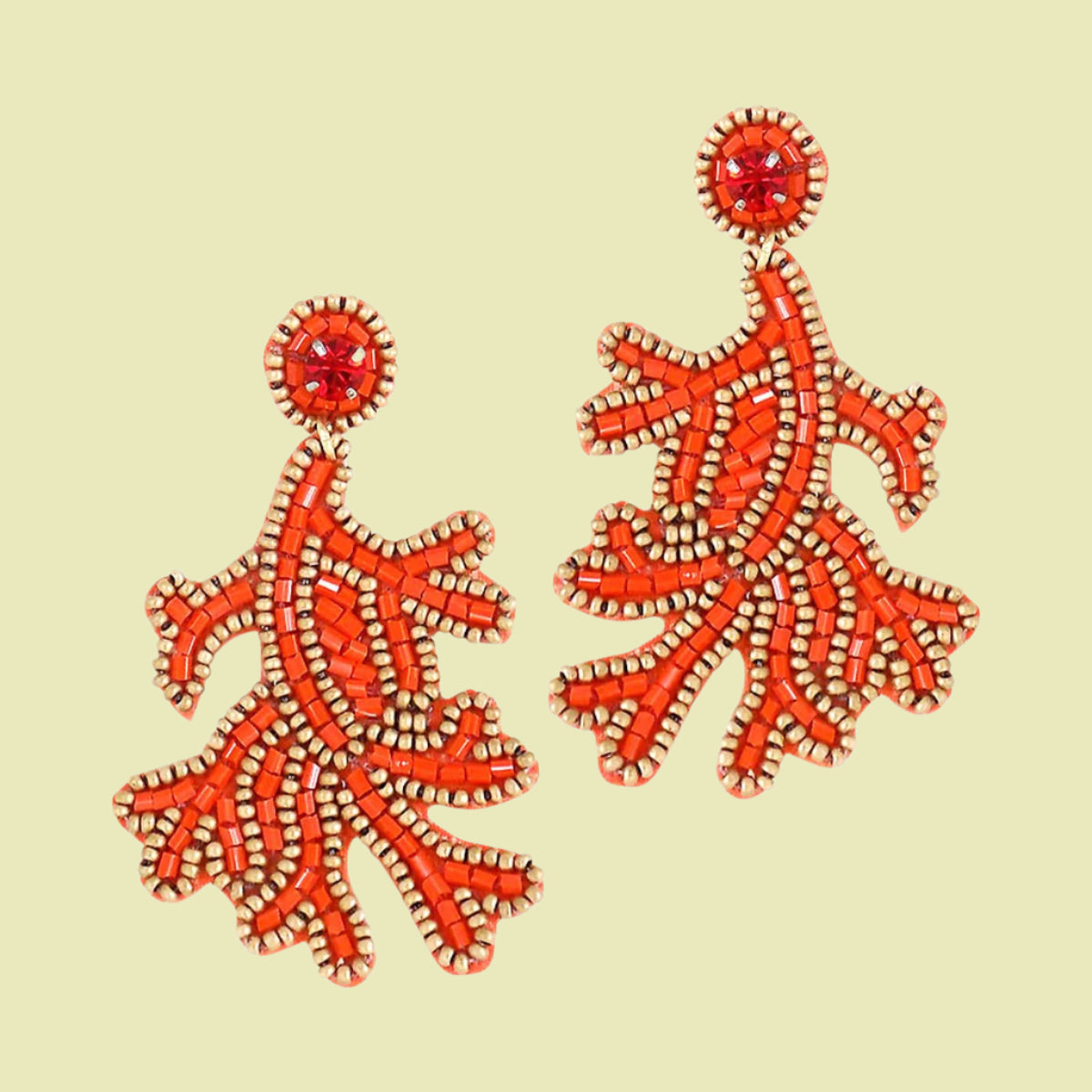 Totally Coral Earrings