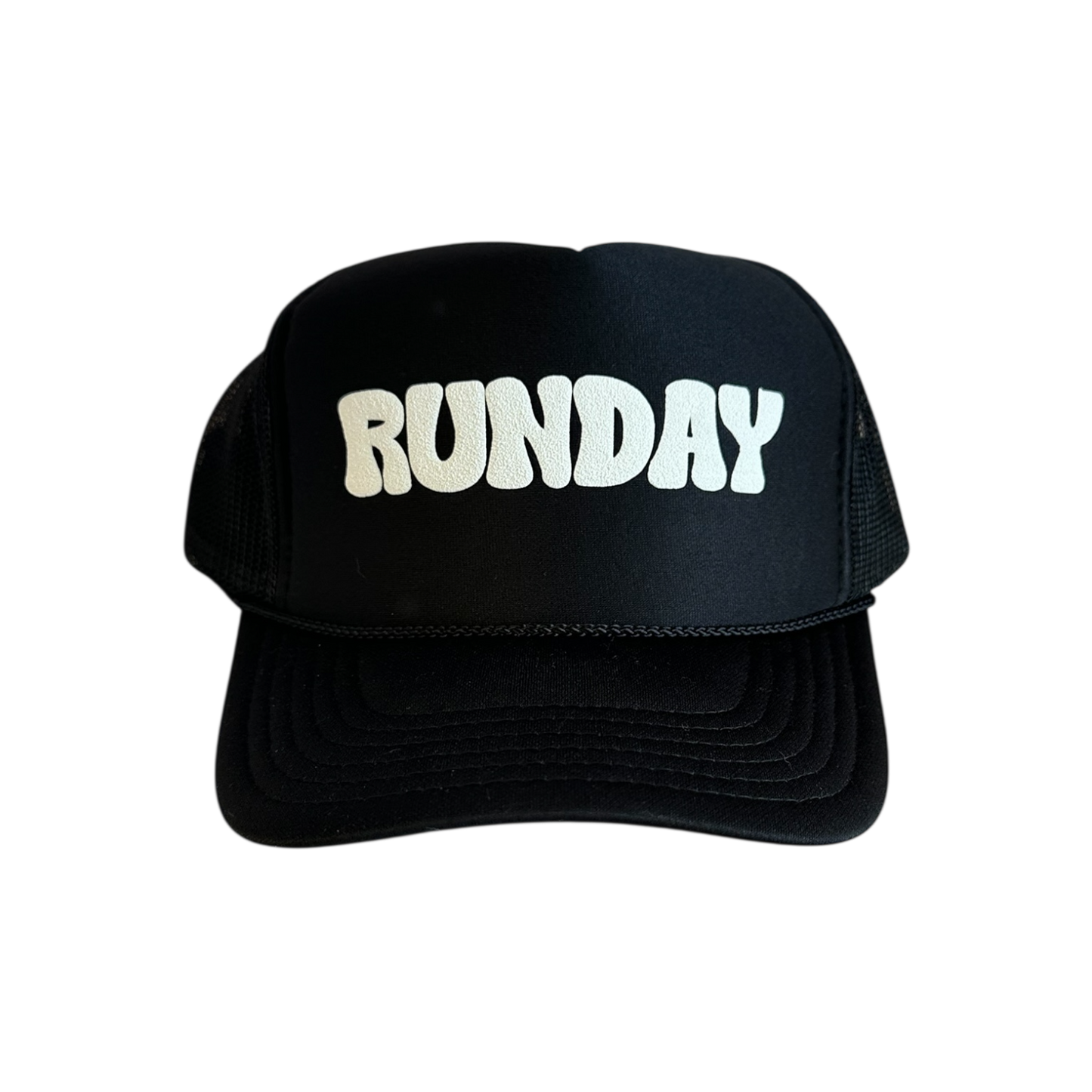 RUNDAY TRUCKER HAT | BLACK