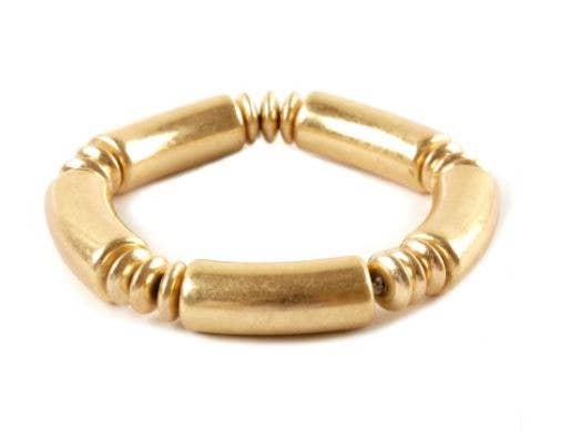 Sarah Stretch Bracelet in Gold