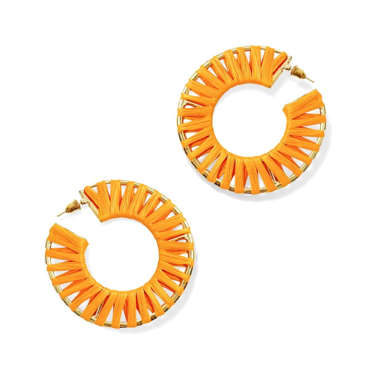 Georgia Raffia Earrings | Multiple Colors