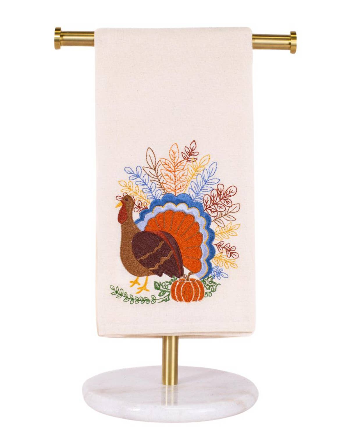 Buford Embroidered Turkey Hand Towel