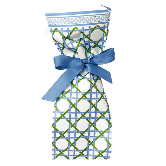 Paper Wine Bag Kits Basketweave