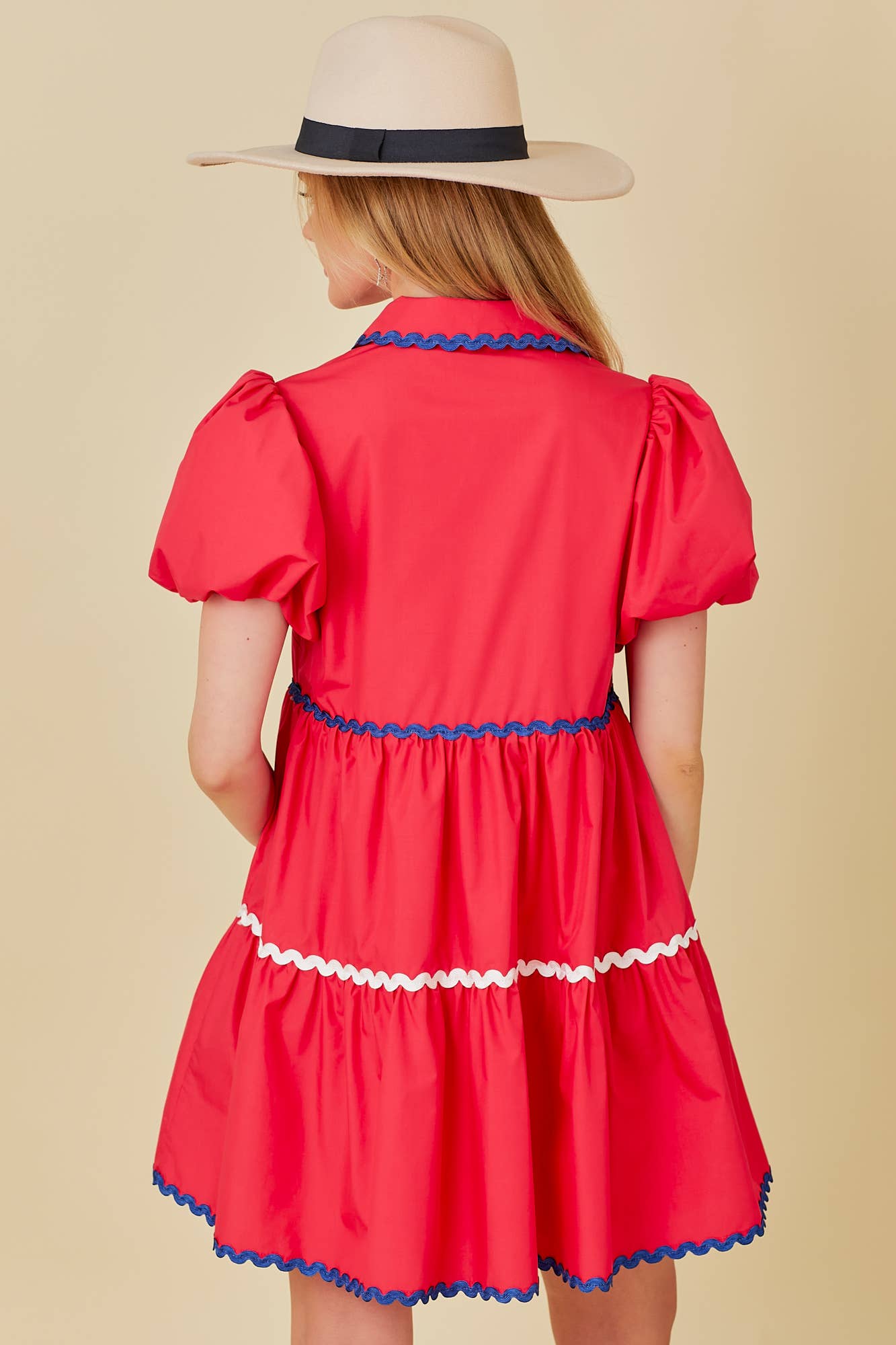 Star Spangled Ric Rac Dress