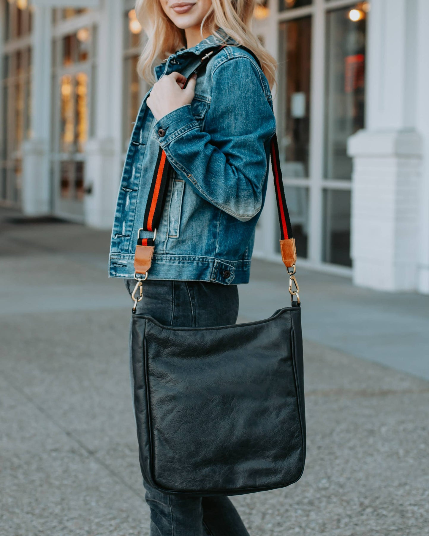 Bag Strap | Red + Black