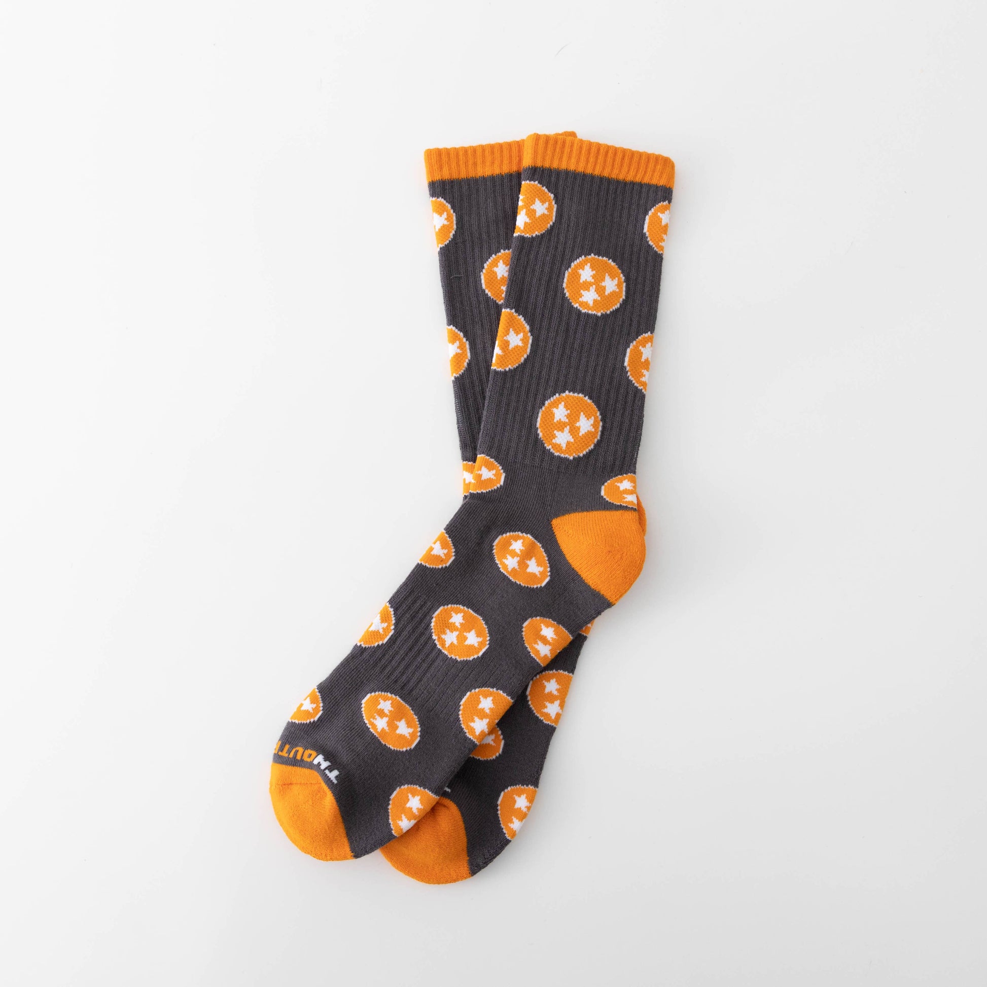 Tennessee Orange and Gray Socks