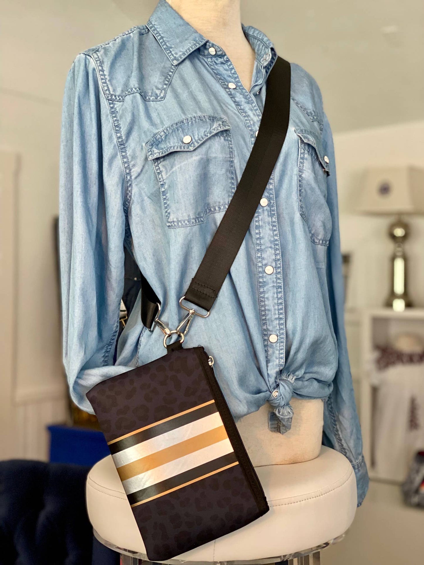 The Lizzy Neoprene Tote + Wristlet