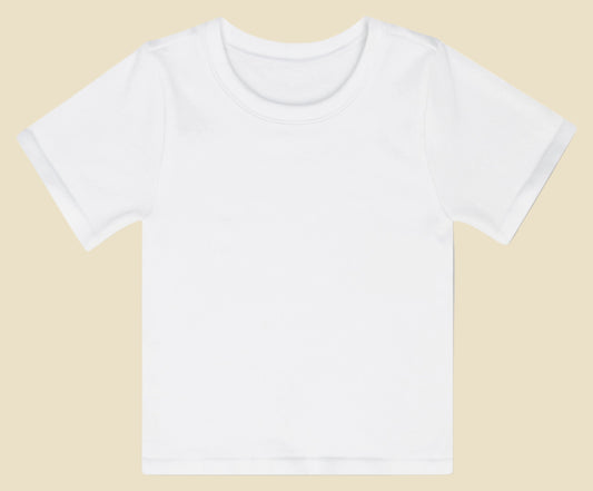 Honor Roll Ribbed Tee | White