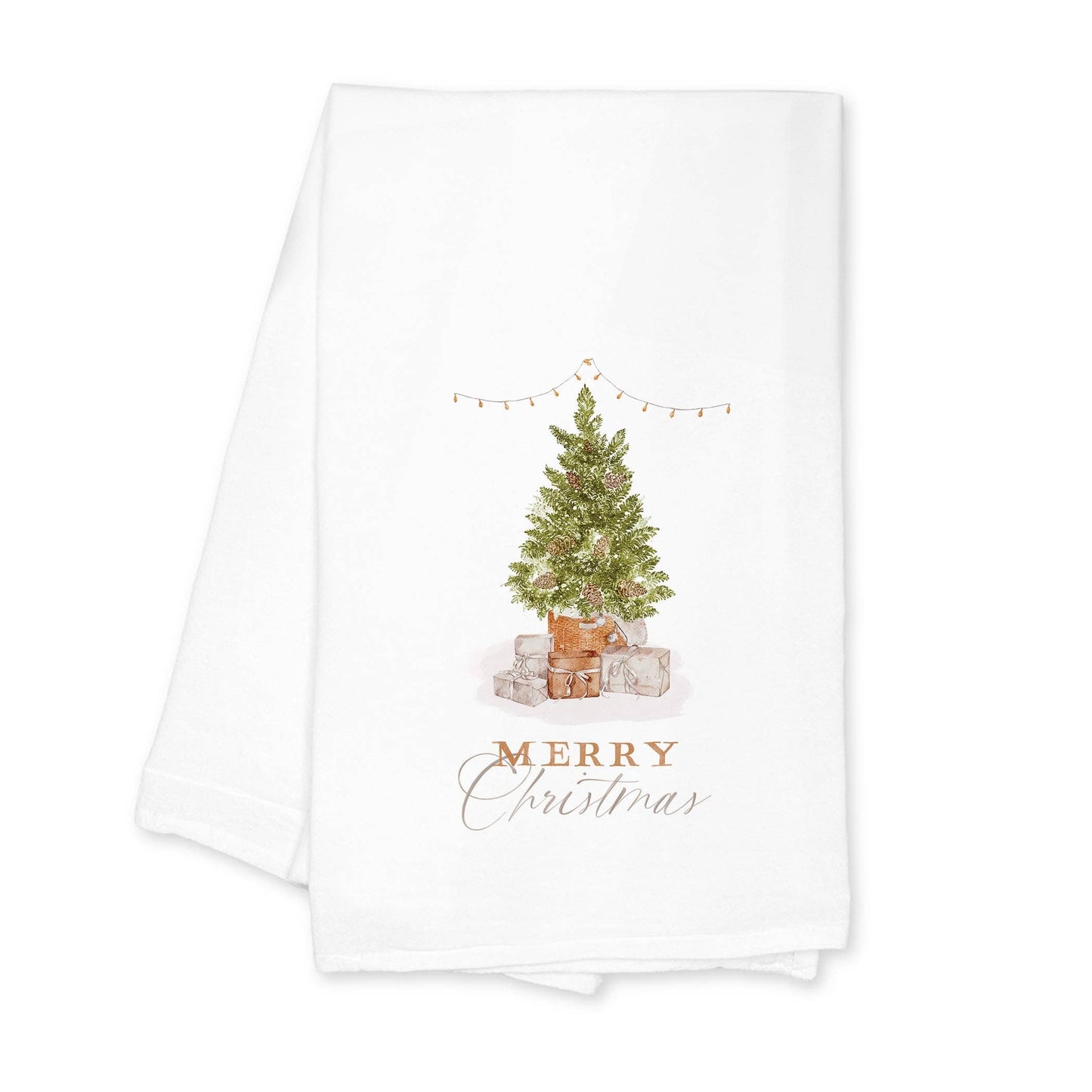 Merry Christmas Tea Towel