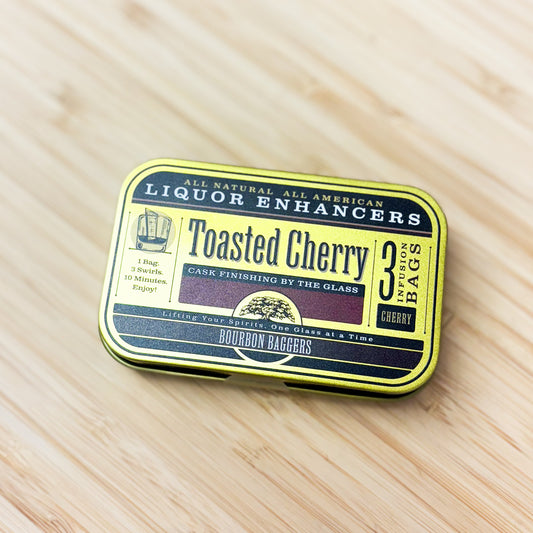 Bourbon Baggers Toasted Cherry Tin Enhancer Stocking Stuffer Men's Gift