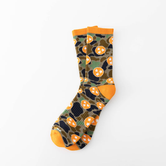 Tennessee Camo Athletic Dress Socks