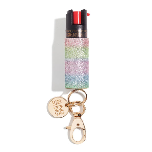 Blingsting Rainbow Glitter Pepper Spray