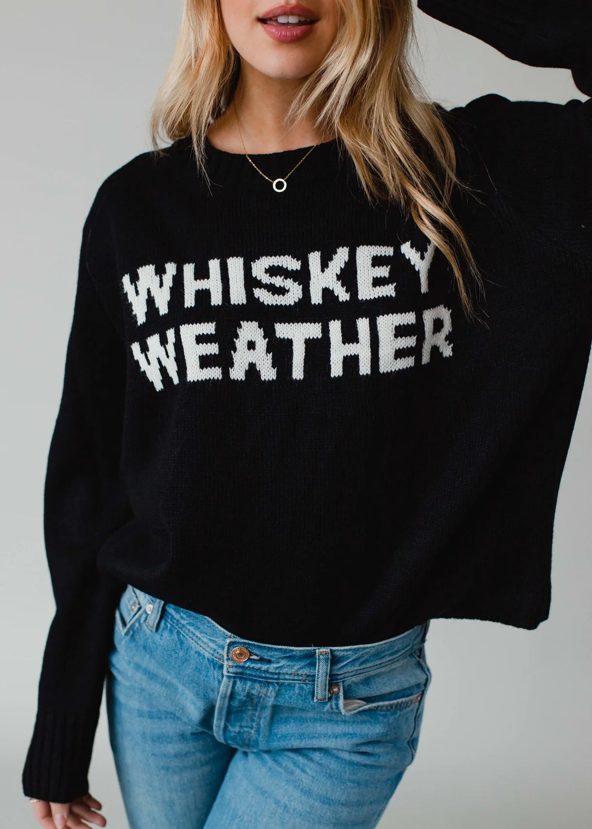 Whiskey Weather Sweater | Black