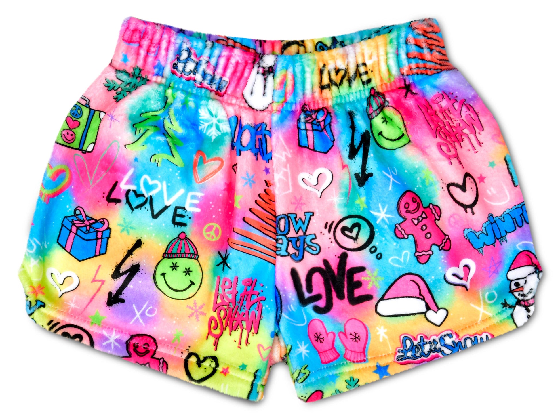 Corey Paige x Iscream Snow Days Plush Lounge Tween Shorts