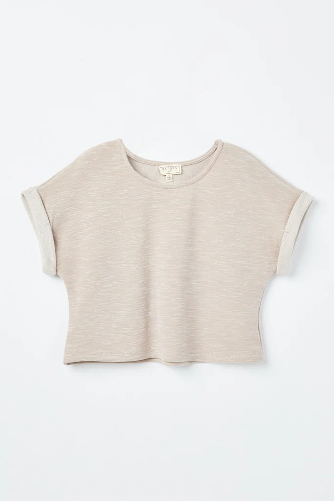 Heathered Knit Top