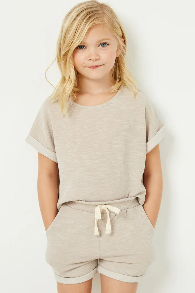 Heathered Knit Top