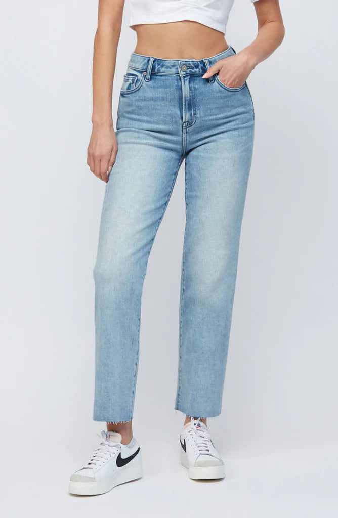 Hidden Tracey Cropped Straight Jeans