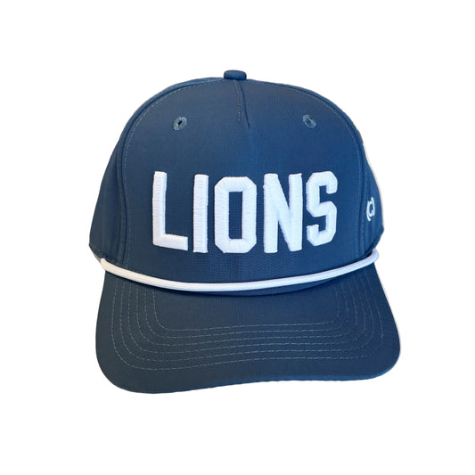 Navy LIONS Performance Rope Hat