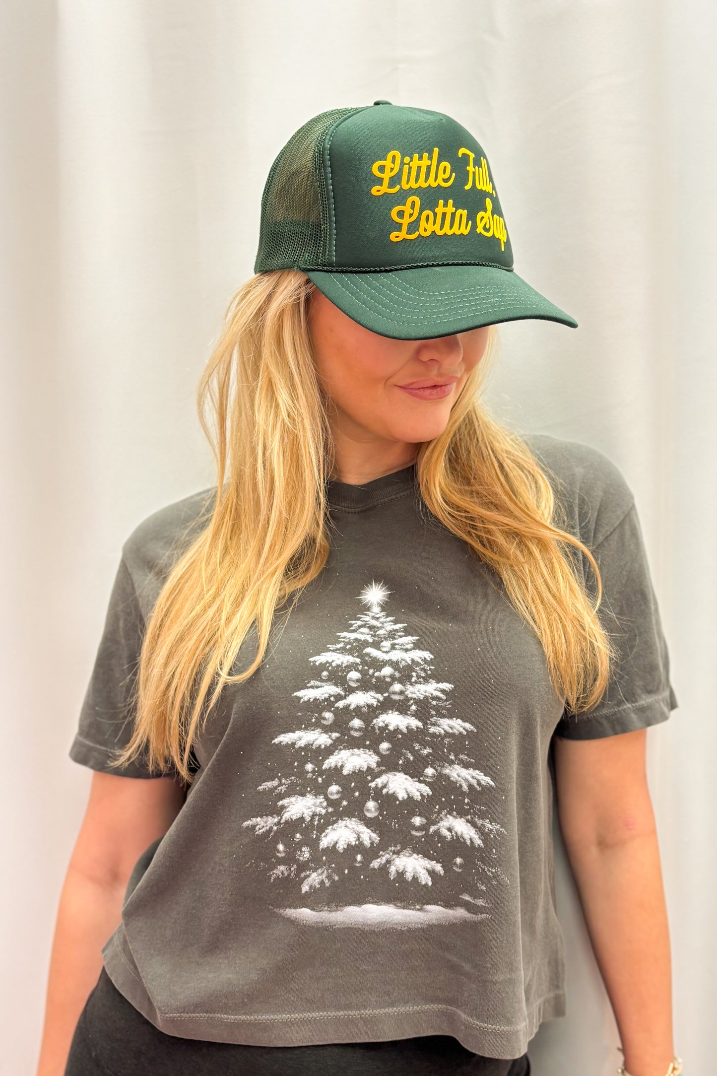 Winter Evergreen Vintage Tee