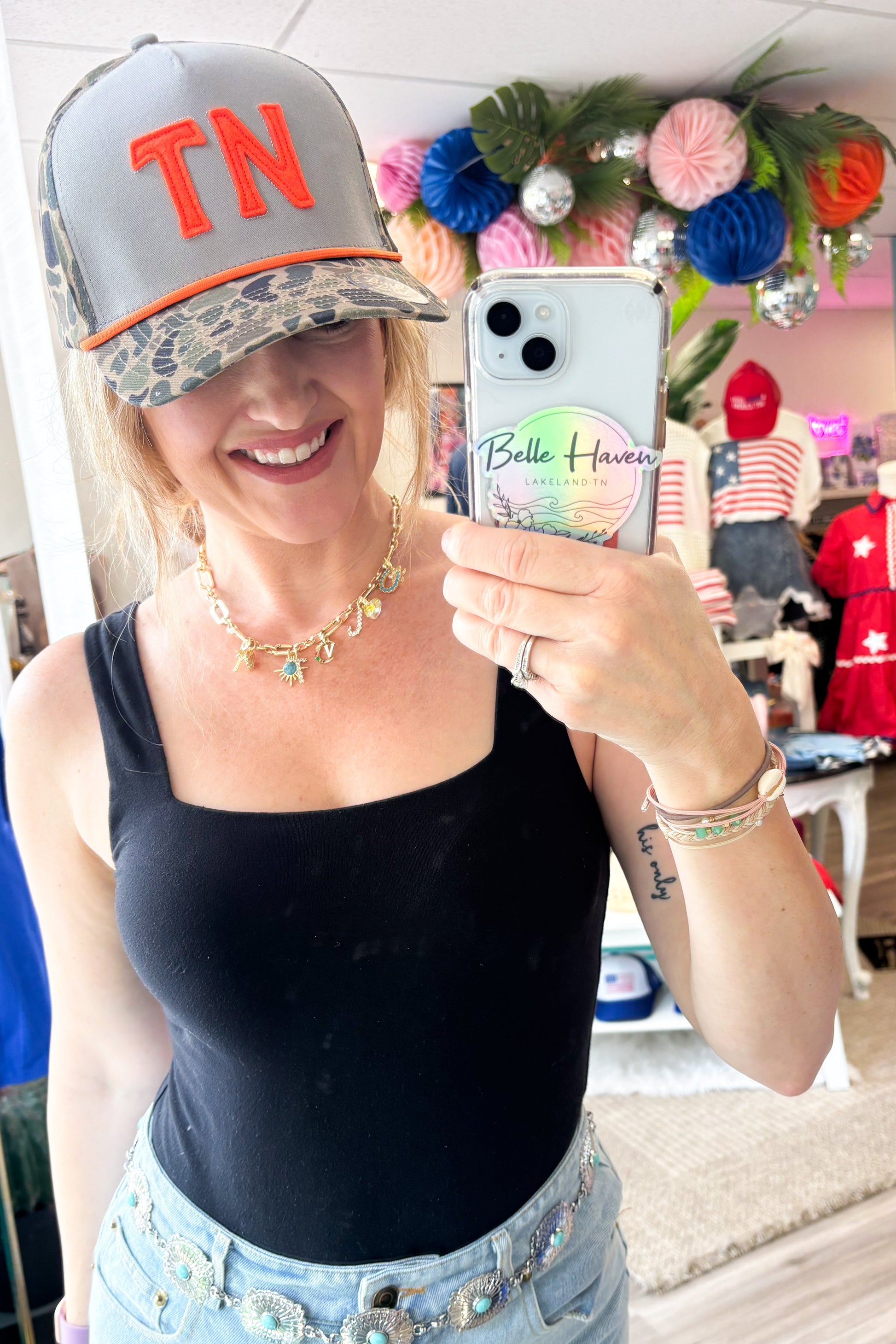 TN Camo Unisex Snapback Hat