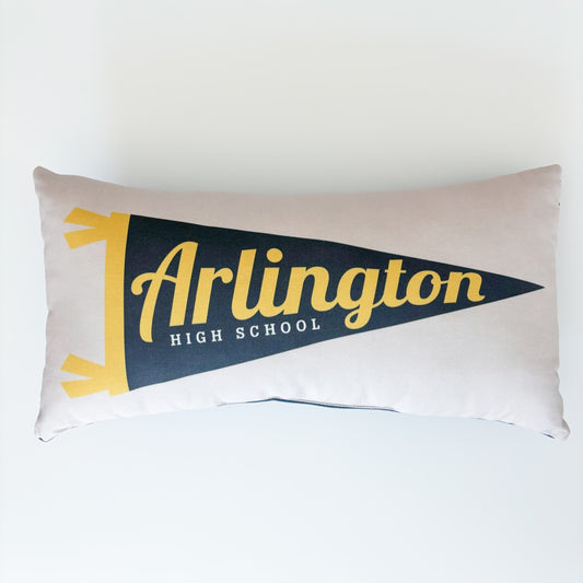 Arlington, TN Varsity Throw Pillow