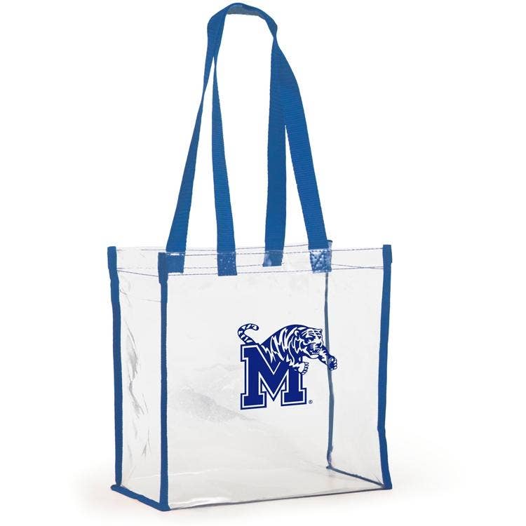 Memphis Tigers Clear Stadium Tote Bag