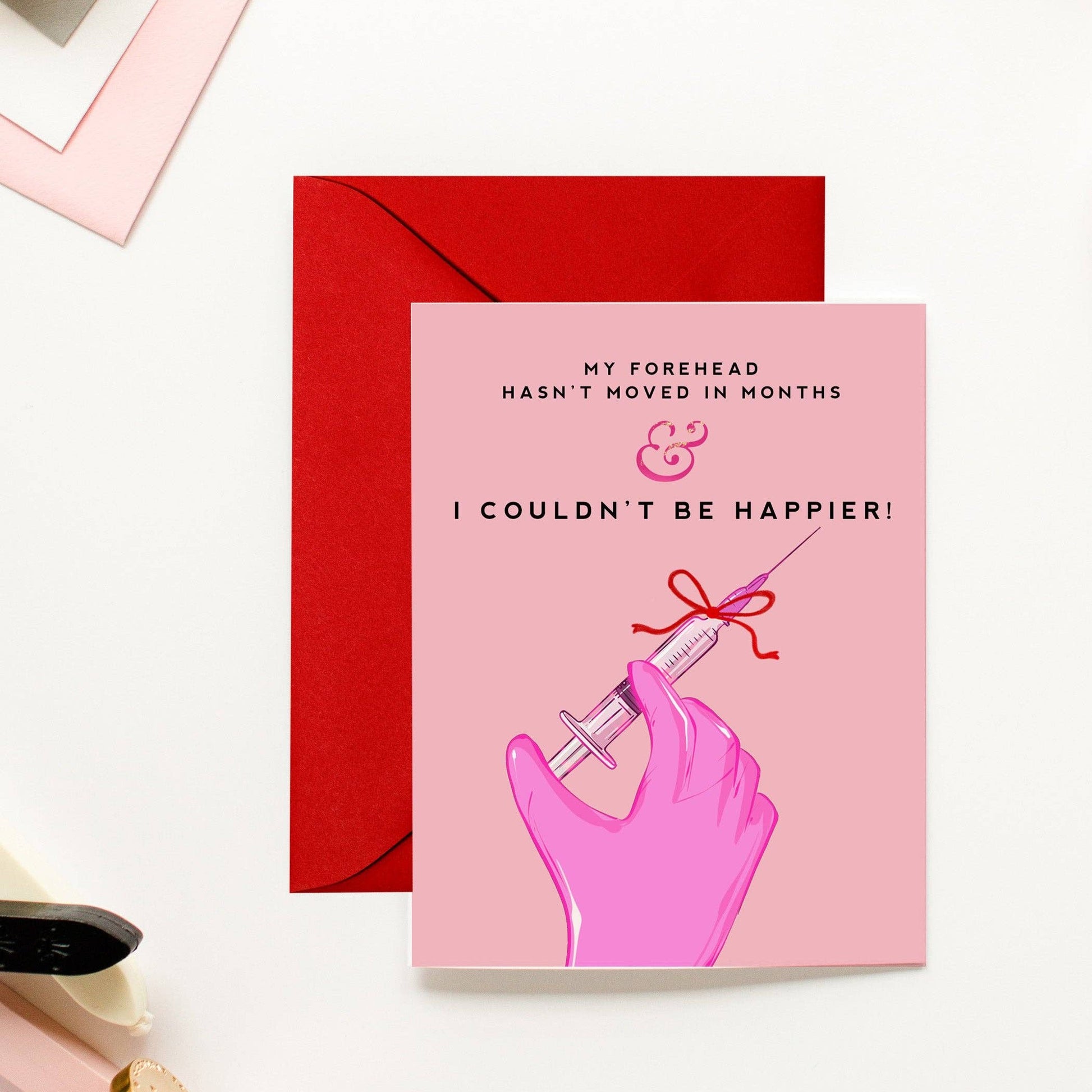 Nurse Injector Holiday Thank You Card