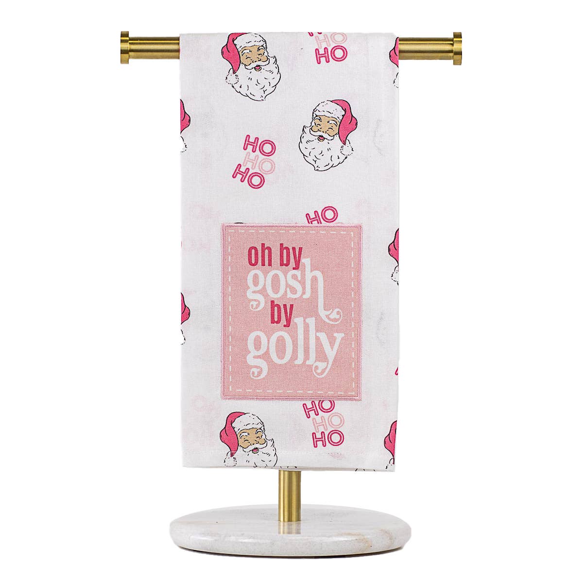 Oh by gosh by golly Christmas Hand Towel
