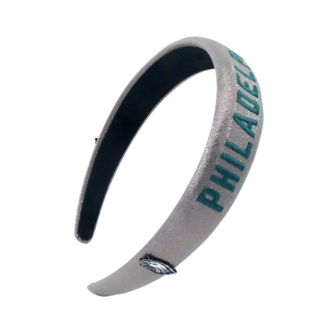 Brianna Cannon Philadelphia Eagles Thin Embroidered Headband