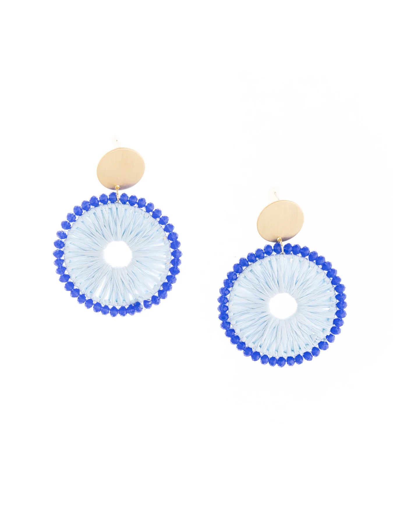Michelle McDowell Shea Earrings Sky Blue