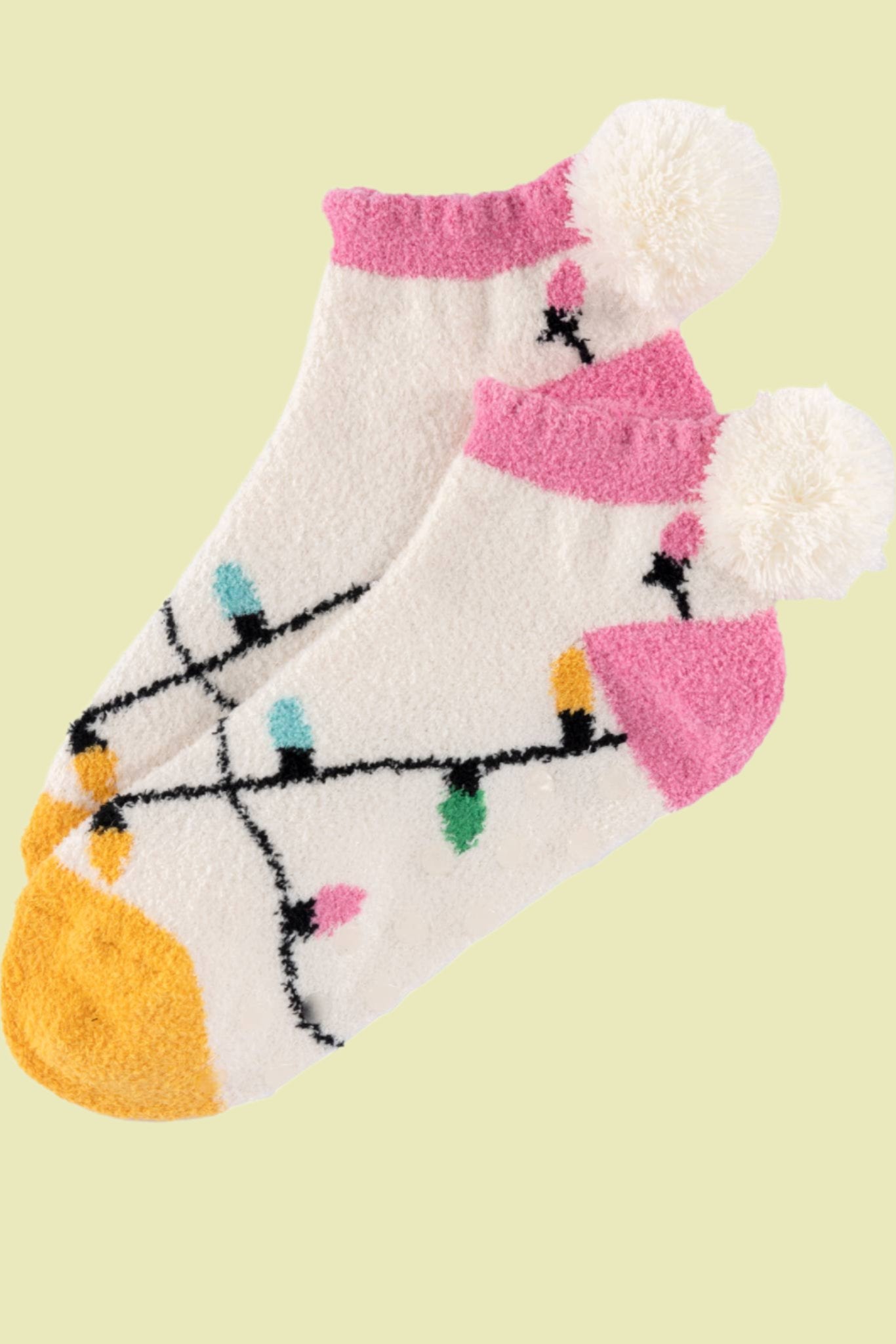 Shiraleah Anya Fuzzy Holiday Ankle Socks