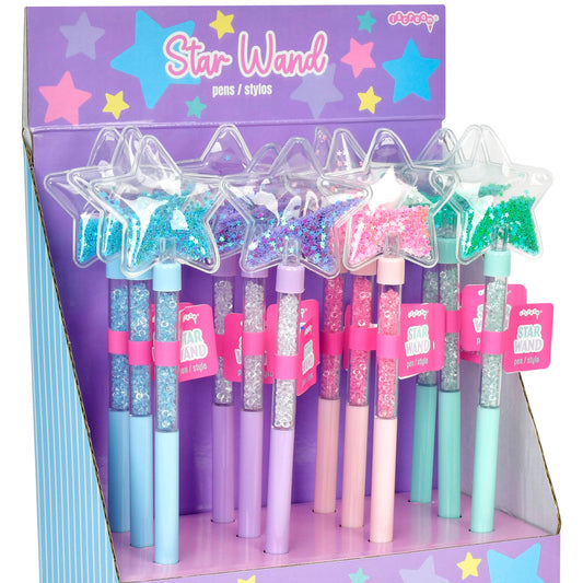 Glitter Star Wand Pens