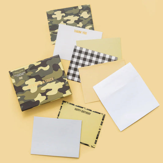 Taylor Elliott Designs amo Gingham Boxed Note Card Set