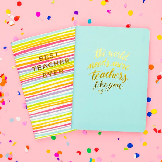 Teacher Appreciation 2 Notebook Gift Set